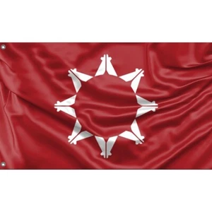 Lakota Flag I Unique Design, 3x5Ft/90x150 cm, EU Made - Picture 1 of 6