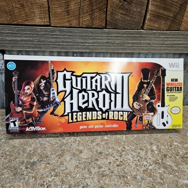 Jeu Wii Guitar Hero - Grade A pas cher reconditionnés et neufs