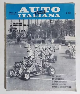 I112984 AUTO SPORT ITALIANA 1960 a. 41 n. 4 - Piste siciliane / Nuvolari - Bild 1 von 4