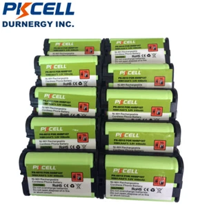 10Pcs 3.6V Cordless Phone Batteries NiMH 800mAh for Panasonic HHRP107 HHRP107A - Picture 1 of 1