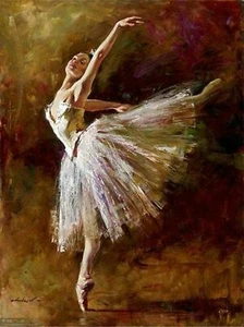 Gráfico de costura hágalo usted mismo - Patrones de punto de cruz contados - Bailarina II - Imagen 1 de 2