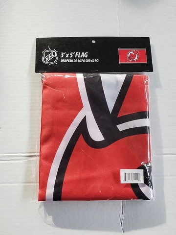 New Jersey Devils NHL HOCKEY Indoor Outdoor Car Auto Truck Flag 3 x 5 Cover
