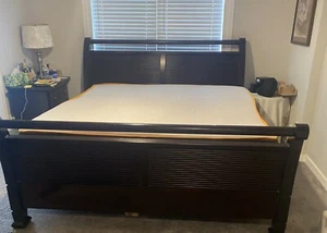 solid mahogany Bedroom  Set 5pc made In Antigua. - Picture 1 of 18