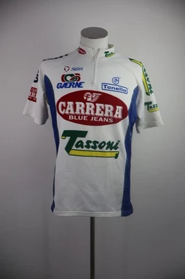 Nalini Carrera Maillot Cyclisme Homme Tg. 6 Man Shirt Sport Vintage - Photo 1/4