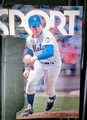 Tom Seaver Autographed Sport Magazine Cover - Image 1 of 2