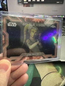 2025 Topps Chrome Star Wars Hera Syndulla Double Vision Lenticular 3D Card SSP - Bild 1 von 3