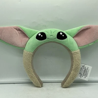 Faixa de cabeça Star Wars The Mandalorian Baby Yoda the Child Grogu Ears parques da Disney - Imagem 1 de 3