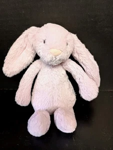 Jellycat Bashful Lilac Lavender Bunny 8" Mini Plush Bunny Rabbit HTF Retired - Picture 1 of 8