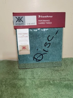 Kravet Smart Kravet Armor Harris Tweed Fabric Sample Book 30+pcs Various Sizes - Image 1 of 4