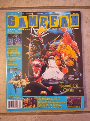 Rivista di videogiochi Game Fan (USA) - Volume 4 - Issue 5 - ottime condizioni - Immagine 1 di 3