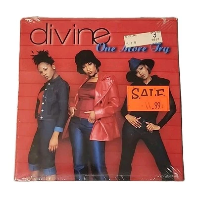 Divine - One More Try (обложка Джорджа Майкла) редкий компакт-диск сингл 3 трека - Изображение 1 из 4