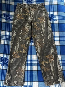 Carhartt RealTree Hose Herren 32x32 Camo Dungaree Fit Carpenter Camo Camo Camouflage - Bild 1 von 10