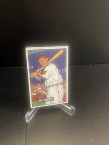 Bowman Bob Kennedy 1951 número alto #296 indios - de colección - MLB - Imagen 1 de 7