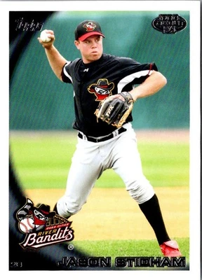 2010 Topps Pro Debut Jason Stidham #389 Quad Cities River Bandits Baseball Card - Image 1 of 2
