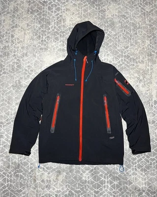 Mammut Eiger Extreme Dryskin Schoeller Soft Shell Black Jacket Men’s Size XL - Image 1 of 4