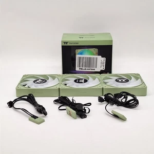 Thermaltake CT120 EX ARGB Sync PC Cooling Fan Matcha Green (3-Fan Pack) - Picture 1 of 5