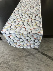 CAMISETA DE PELOTAS DE GOLF PARA CORREDOR DE MESA decoración de cocina cubierta de mesa RV ropa deportiva personalizada - Imagen 1 de 2