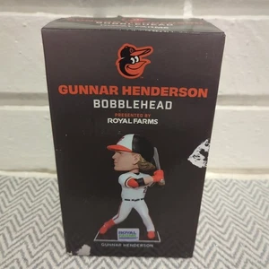 Baltimore Orioles Gunnar Henderson Bobblehead SGA 8/23/24 New In Box - Picture 1 of 10