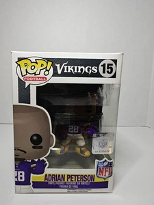 Funko Pop! Adrian Peterson #15 NFL Minnesota Vikings 2014 GEWÖLBT - Bild 1 von 6