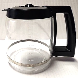 CUISINART Carafe CBC-00SA Replacement Coffee Pot Glass With Lid 12 Cup - Picture 1 of 12