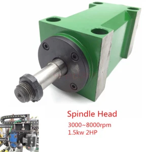 CNC Milling Spindle Unit Head High Speed Waterproof 3000~8000rpm 2HP Power Head - Picture 1 of 8