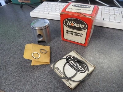 Pistón NOS STD con anillos y clips se adapta a: Suzuki 1977-1978 RM100 414PS Foto 1 de 4