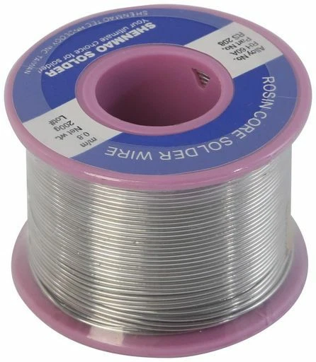 0.8mm Solder Roll 200g Rosin Core 60/40 Shenmao RS208 - image 1 of 1