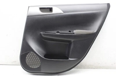 Tarjeta cubierta panel puerta trasera derecha Subaru WRX STI 2008-2014 pasajero derecho 08-14 Foto 1 de 4