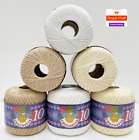 Crochetta Crochet Mercerized Cotton Thread Craft No.10 (100% Cotton)