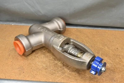 Conval 12P2J-F228J-STK34, 2" Steel Socket Weld Globe Valve, 5388 PSI, 2155. F22 - Image 1 of 4