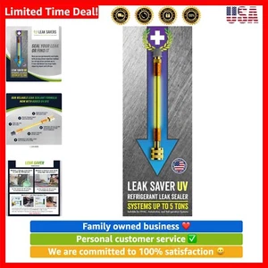 Direct Inject UV - Refrigerant Leak Sealer with Added UV Dye to Detect Large ... - Picture 1 of 6