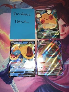 Pokemon Complete Deck - *Drednaw* - Drednaw V, Eiscue V, Dedenne GX, Frosmoth - Picture 1 of 3