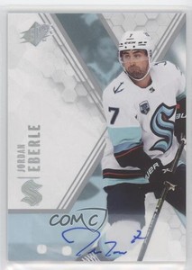 2021-22 SPx Auto Jordan Eberle #7 Auto