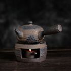 Japanese Coarse Pottery Handmade Teapot Warmer Ceramic Retro Tea Heater2691