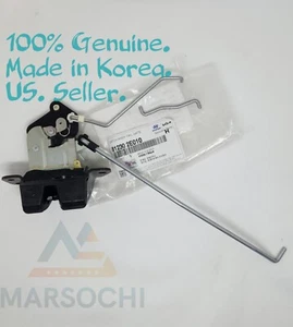 ✅GENUINO✅ FABRICANTE DE EQUIPOS ORIGINALES. Conjunto de pestillo de puerta trasera 81230-2E010 Hyundai Tucson 2004-2009 - Imagen 1 de 2