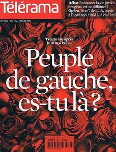 Telerama   N°3199   7 Mai 2011 :Peuple de gauche, es tu la? - Imagen 1 de 1