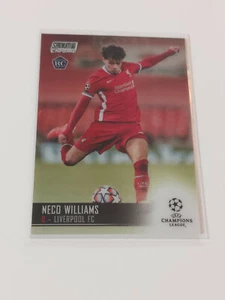 2020/21 Topps Stadium Club Chrome UEFA - Neco Williams RC Rookie Card #27, come nuova. - Foto 1 di 4