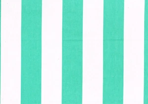 6 Yds Mill Creek Fabric RW Finnigan Green White Indoor/Outdoor Upholstery - Picture 1 of 2