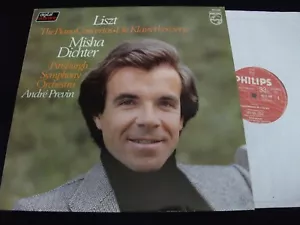 LISZT PIANO CONCERTOS <>MISHA DICHTER<>Lp VINYL~Neth. Pressing<>PHILIPS 6514 200 - Picture 1 of 2