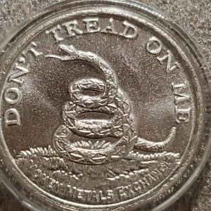 DTOM 1 oz .999 Silver 2nd amendment Gadsden gun Boston tea party USA 2A 1A - Picture 1 of 4