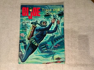 Vintage 1965 G I JOE Trace And Color Book #1412 By Whitman Publishing - Picture 1 of 7