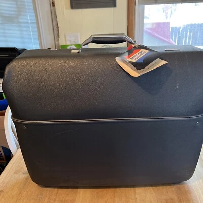 Винтажная ретро жесткая большая сумка для переноски одежды American Tourister 44 дюйма багаж 1044 - Изображение 1 из 4