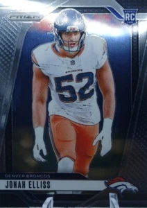 2024 Panini Prizm #356 Jonah Elliss Bianco - Foto 1 di 2