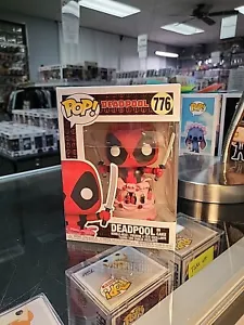 Funko Pop! Vinilo: Marvel - Deadpool in Cake #776 Se envía con protector - Imagen 1 de 6