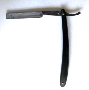 LOT #4: VINTAGE STRAIGHT EDGE RAZOR ELK CUTLERY MFG CO GERMANY BAKELITE COVER - Picture 1 of 5