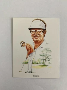 1990 Imperial Publishing American Golfers UK #10 Tom Kite - RARE ! - Picture 1 of 2
