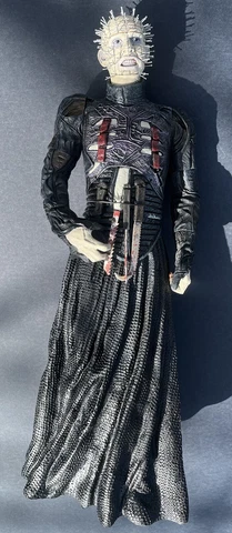 NECA REEL TOYS HELLRAISER 18” PINHEAD SIGNED BY DOUG BRADLEY JSA Cover