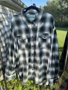 Dixxon Flannel Co Callahan Flannel Shirt Mens 4XL Green Plaid Tommy Boy Ex Cond - Picture 1 of 4