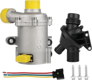 11517597715 Coolant Thermostat & Electric Water Pump For BMW X1 320i 328i - Picture 1 of 13