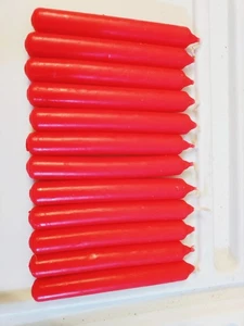 12 - 4" CHERRY RED Unscented Vintage Germany NEW IN BOX Christmas FREESH - Picture 1 of 1